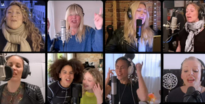 VIDEO SWEDISH ARTIST IN COVID -19 SONG VI HÅLLER UT/RESISTIRE Image
