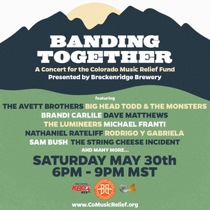 Colorado Music Relief Fund Launches with May 30th Concert 