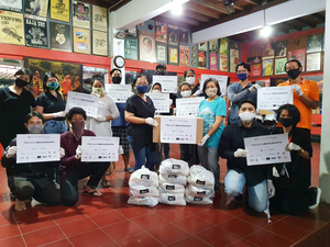 Feature: CIPUTRA ARTPRENEUR Helps Art Workers Affected by Covid-19 with #BERSAMABANTUSESAMA Initiative Image