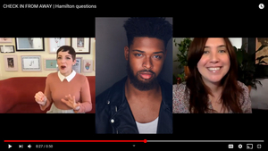 VIDEO: CHECK IN FROM AWAY Chats With HAMILTON Tour Star Warren Egypt Franklin Image
