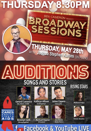 Broadway Sessions Audition Songs and Stories Series Continues Tonight 