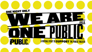 The Public Theater Postpones WE ARE ONE PUBLIC Event  Image