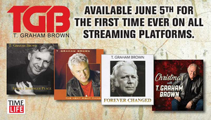 T. Graham Brown Partners with Time LifeFor Digital Re-Issue Of Four Classic Albums Image