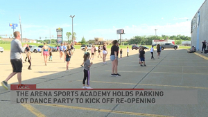 Arena Dance Academy Holds Socially-Distanced Class Image