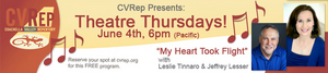 Coachella Valley Repertory Theatre Presents Theatre Thursdays with Leslie Tinnaro  Image