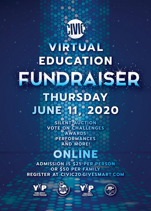 Civic Theatre Hosts Virtual Education Fundraiser 
