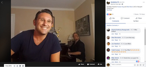 Review: Mike Renzi And Nicolas King Master The Live Streaming Concert in MIKE RENZI LIVE AT SARDELLA'S Image