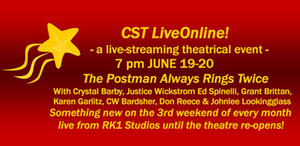 CST LiveOnline! Presents THE POSTMAN ALWAYS RINGS TWICE Image
