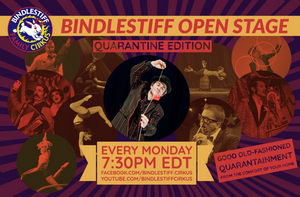 Bindlestiff Open Stage Variety Show: Quarantine Edition Returns June 29  Image