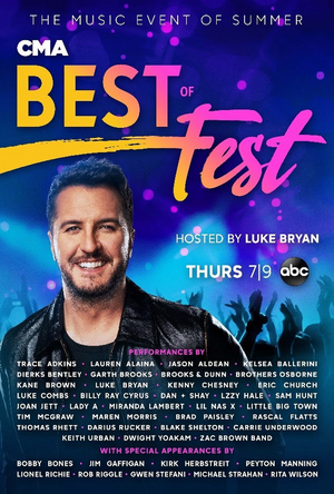 ABC to Air CMA BEST OF FEST This July Image