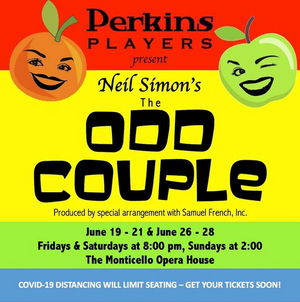 Monticello Opera House Will Re-Open With All-Female THE ODD COUPLE Image