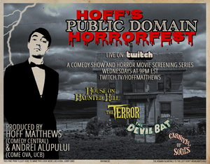 HOFF'S PUBLIC DOMAIN HORRORFEST Presents THE TERROR Image