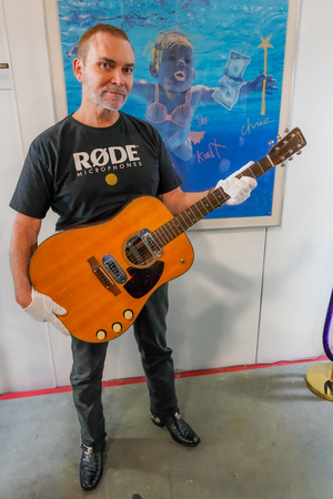 Kurt Cobain's MTV Unplugged Guitar Sells For World Record $6 Million 
