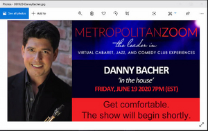 Review: Danny Bacher IN THE HOUSE On MetropolitanZoom Is In The Pocket Image