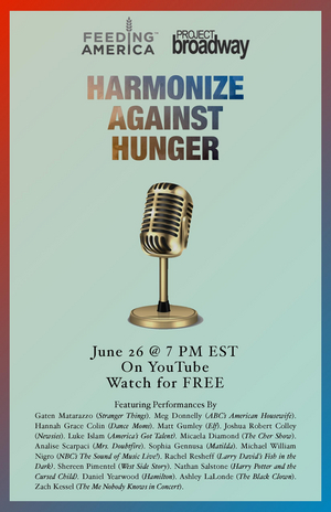 Next-Gen Artists Team Up for Virtual Benefit Concert HARMONIZE AGAINST HUNGER Image
