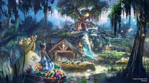 Splash Mountain Ride at Walt Disney World & Disneyland to be Reimagined with PRINCESS AND THE FROG Image