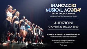 Feature: BRANCACCIO MUSICAL ACADEMY : nasce una nuova scuola per performer al Teatro Brancaccio -Comunicato Stampa 