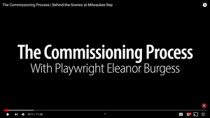 VIDEO: Go Behind the Scenes of the Commissioning Process at Milwaukee Rep 