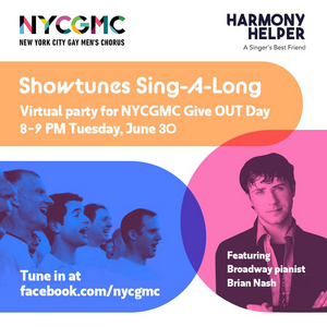 New York City Gay Men's Chorus Will Host a Showtunes Singalong with Brian Nash 