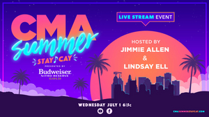 Kane Brown Added to CMA SUMMER STAY-CAY  Image