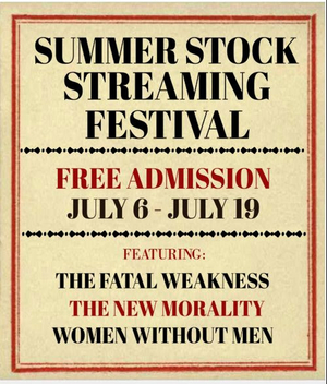 Mint Theater Company to Present SUMMER STOCK STREAMING FESTIVAL  Image