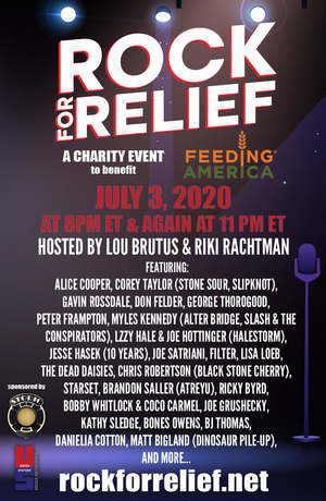 'Rock For Relief' Benefit Concert to Feature Corey Taylor, Gavin Rossdale, and More! 