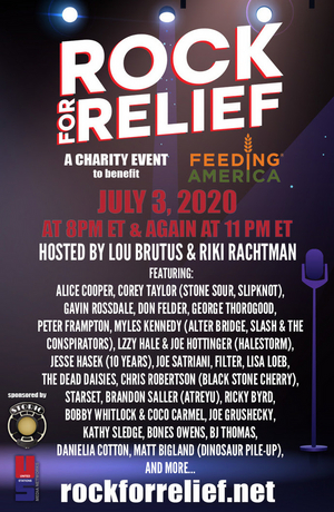 'Rock For Relief' Benefit Concert to Feature Corey Taylor, Gavin Rossdale, and More! Image