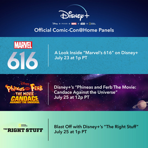 Disney+ Joins Comic-Con@Home To Present Upcoming Originals  Image