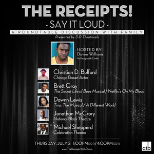 THE RECEIPTS W/ DAVON WILLIAMS Returns Tomorrow With Jonathan McCrory, Brett Gray and More  Image