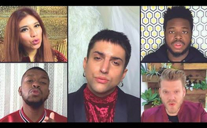 Pentatonix Release 'Blinding Lights' Video Image