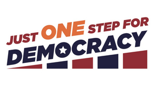 Arnetia Walker and Stephen Nachamie Launch JUST ONE STEP FOR DEMOCRACY 
