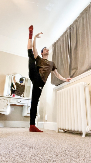 Interview: Sander Blommaert On His 100th Instagram Ballet Class Image