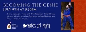 James Monroe Iglehart to Host BECOMING THE GENIE Virtual Benefit 