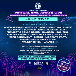 Groove Cruise Welcomes 30+ DJ's And Artists For Next Virtual Sail Aways Livestream  Image