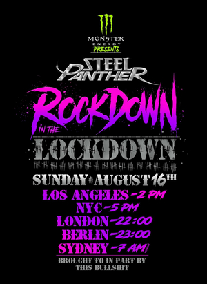 Steel Panther To Hold Another Virtual Concert Event 