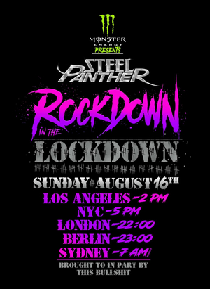 Steel Panther To Hold Another Virtual Concert Event Image