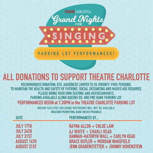 Theatre Charlotte Announces Grand Nights for Singing: Parking Lot Performance Series Image
