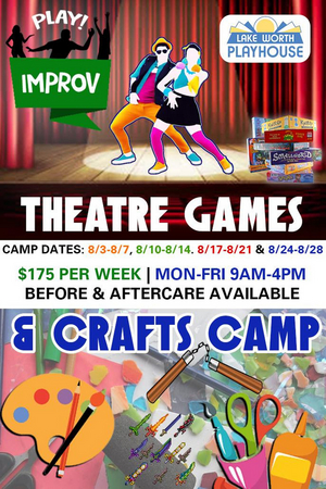 Lake Worth Playhouse Keeps Camp Rolling with Theatre Games and Crafts Image
