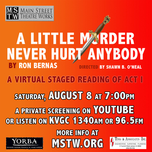 Main Street Theatre Works Presents Virtual Reading of A LITTLE MURDER NEVER HURT ANYBODY, Act I 