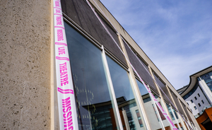 Belgrade Theatre Wrapped in a Message of Hope Image