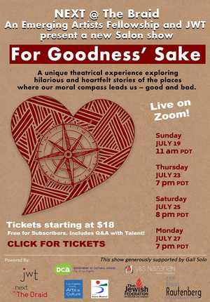 Review: For Goodness' Sake World Premiere by Jewish Women's Theatre Examines Personal Choices and the Morality Behind our Decisions 