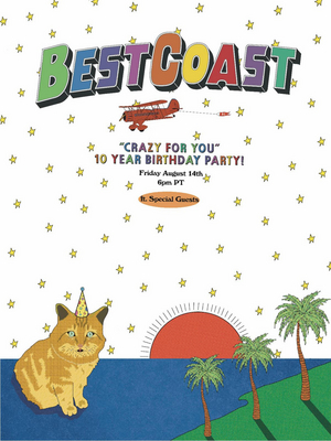 Best Coast Celebrate 10 Years of CRAZY FOR YOU With Virtual Show 