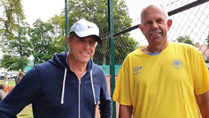 HUGH GRANT LOST HIS SECOND MATCH IN SWEDISH OPEN at Båstad  Image