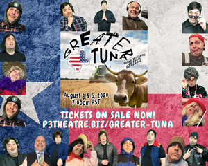 Interview: Jon Peterson of P3 Theatre Company on Presenting Streaming Performances of Tour-de-Farce Comedy GREATER TUNA 