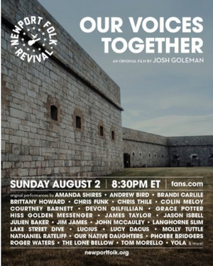 Newport Folk Festival Announces Line-Up For 'Our Voices Together' Feature Film Event 
