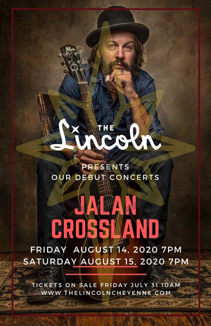 Lincoln Theater in Cheyenne Will Host its Debut Show, a Performance From Jalan Crossland  Image