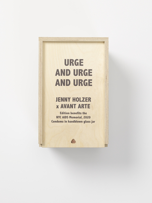 Jenny Holzer Launches URGE AND URGE AND URGE in Collaboration with the New York City AIDS Memorial 