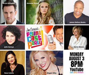 Megan Hilty & Karen Mason Headline Jim Caruso's PAJAMA CAST PARTY Next Week Image