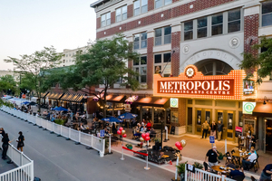 Metropolis Performing Arts Centre Thanks Donors With LIGHT UP THE HEIGHTS Marquee Ribbon Cutting Ceremony Image