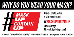 Social Roundup: Alex Brightman, Rachel Zegler, and More Broadway Stars Join Together to #MaskUpCurtainUp Image
